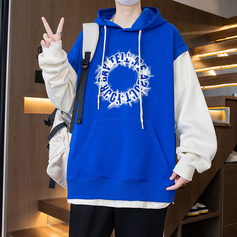 春秋季卫衣男孩13初高中学生14帅气连帽衫外套15岁青少年大童秋装|undefined