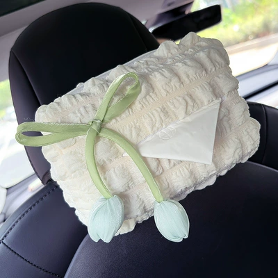 Box Car Interior Decoration for — Car tissue box/set