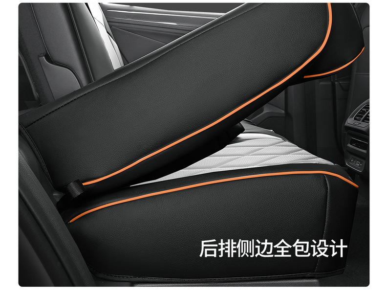 2023 Volkswagen Tiguan L Special Seat Cover All Seasons Universal Full Surrounding Seat Cover Breathable Leather Car Cushion Cover