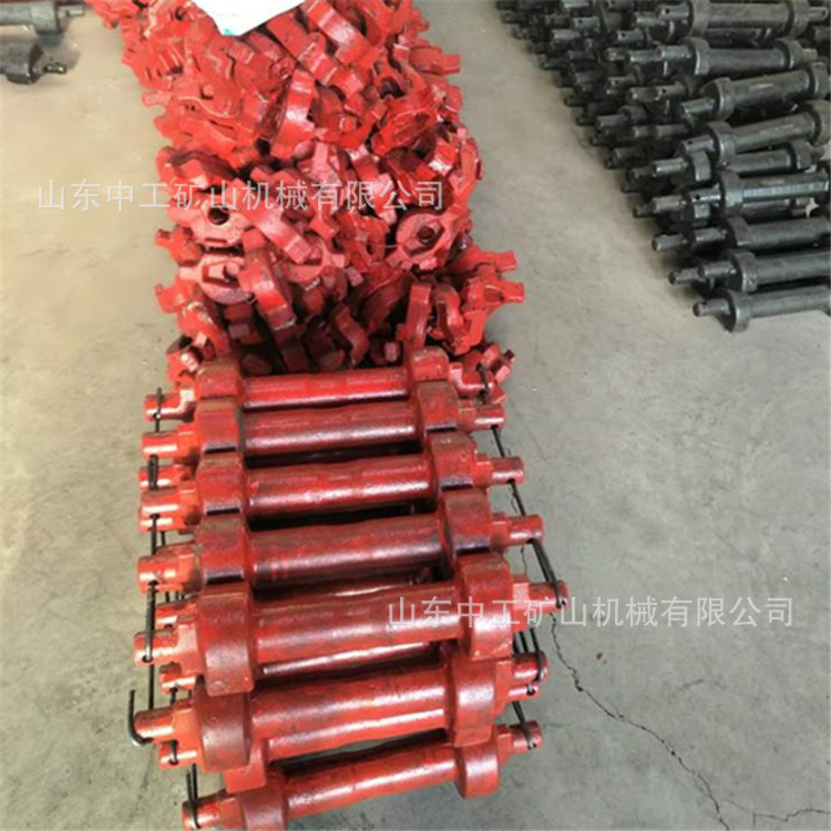 供应多种刮板机配件 中部槽连接牢固矿用锻打40铬镍钼哑铃销