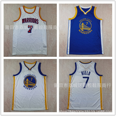 Hot Press Edition Warriors New No. 7 Buddy Hilde Hield American Casual Basketball Jacket Vest