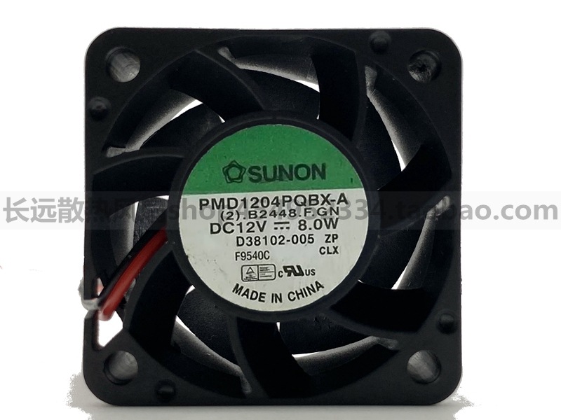全新SUNON建准 4cm厘米4028 12V 8.0W风机箱散热风扇PMD1204QBX-A