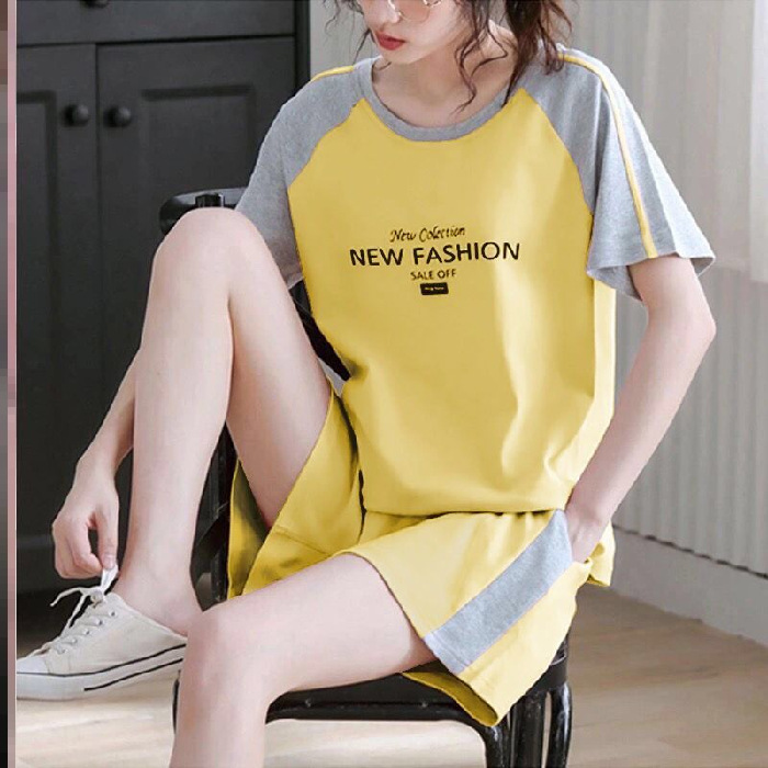 노란색