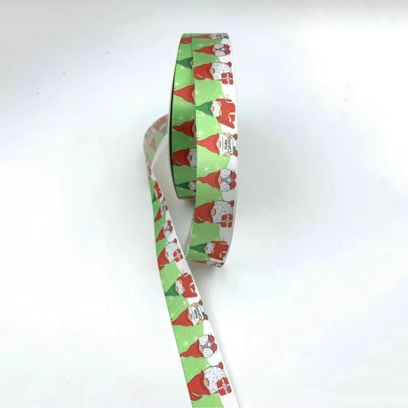 2. cinta de Navidad de 5cm Impresión digital SERIE DE Navidad decoración de fiesta caja de regalo de embalaje Transferencia de Calor impresión cinta lote