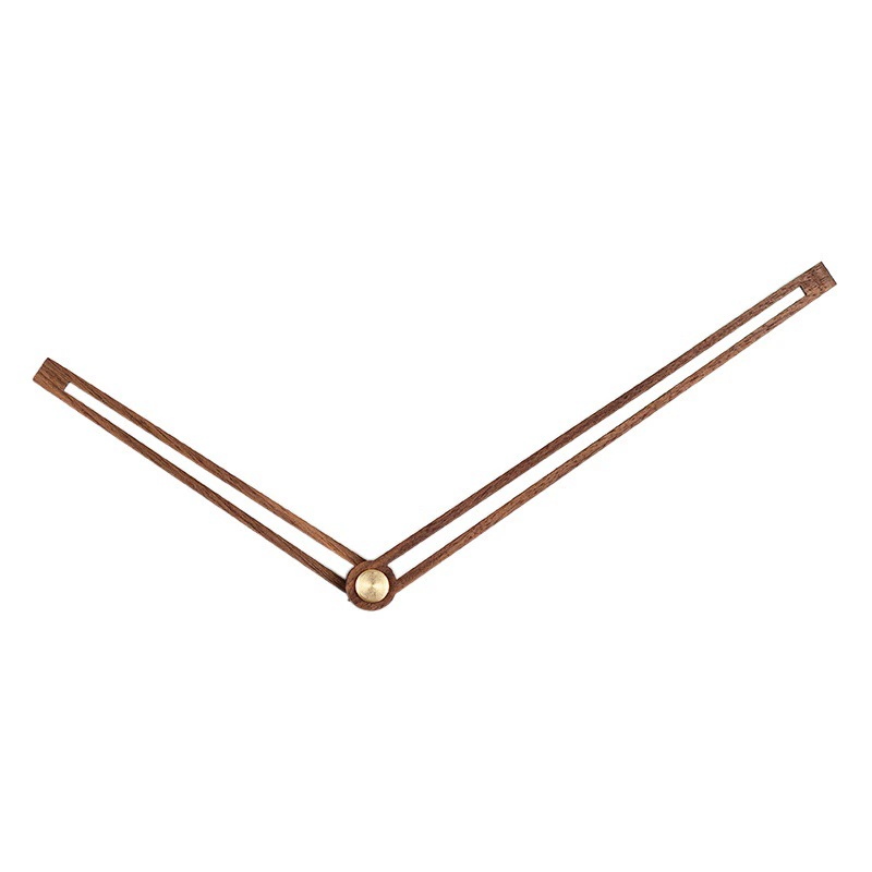 Черный орех бук БЛОК указатель деревянный указатель личности DIY с медным рукавом ЗАМОК РУКИ