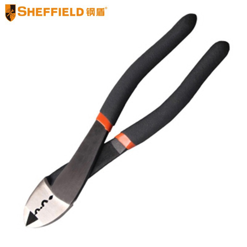 钢盾 S035008 8"双色麻柄压线钳