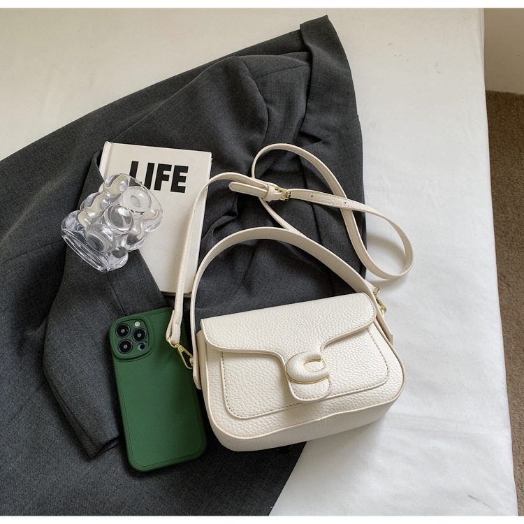 Korean niche fashion handbag for women 2025 new style simple solid color casual small square bag with a sense of high-end crossbody undefined