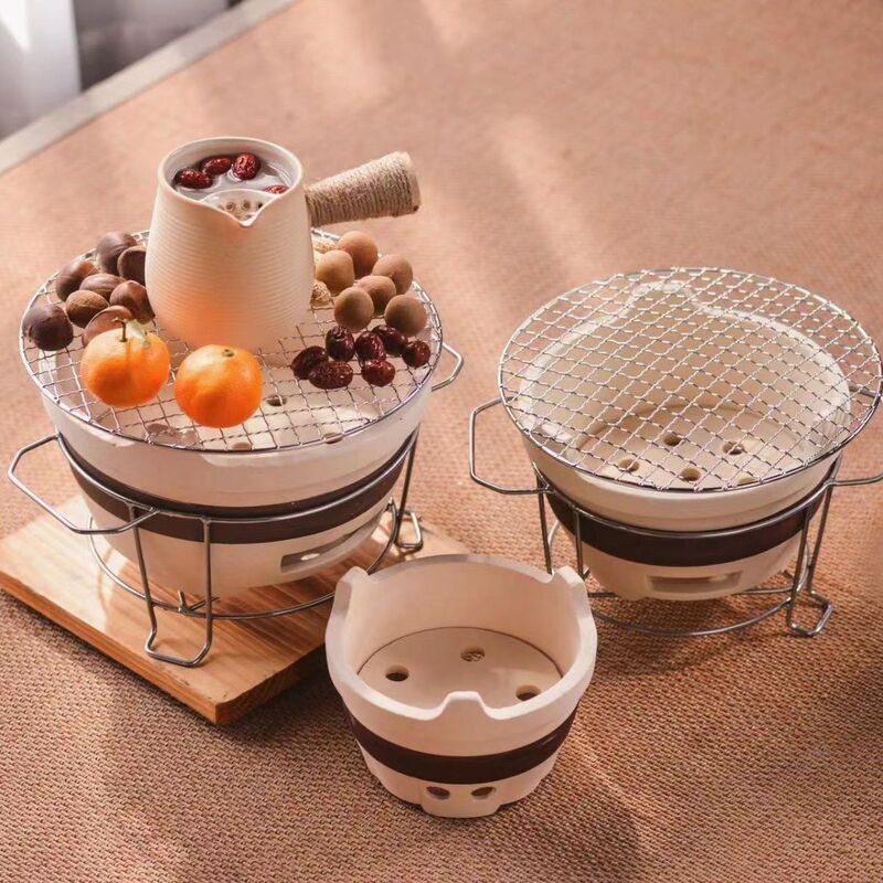 Encircling Stove Boiling Teapot Ceramic Charcoal Barbecue Stove Household Indoor Outdoor Charcoal Hot Pot Milk Tank Tea Maker suit Encircling Stove Boiling Teapot Ceramic Charcoal Barbecue Stove Household Indoor Outdoor Charcoal Hot Pot Milk Tank Tea Maker suit
