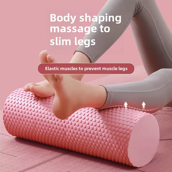 EVA solid foam shaft yoga massage column beginner muscle relaxation professional roller yoga column fitness column
