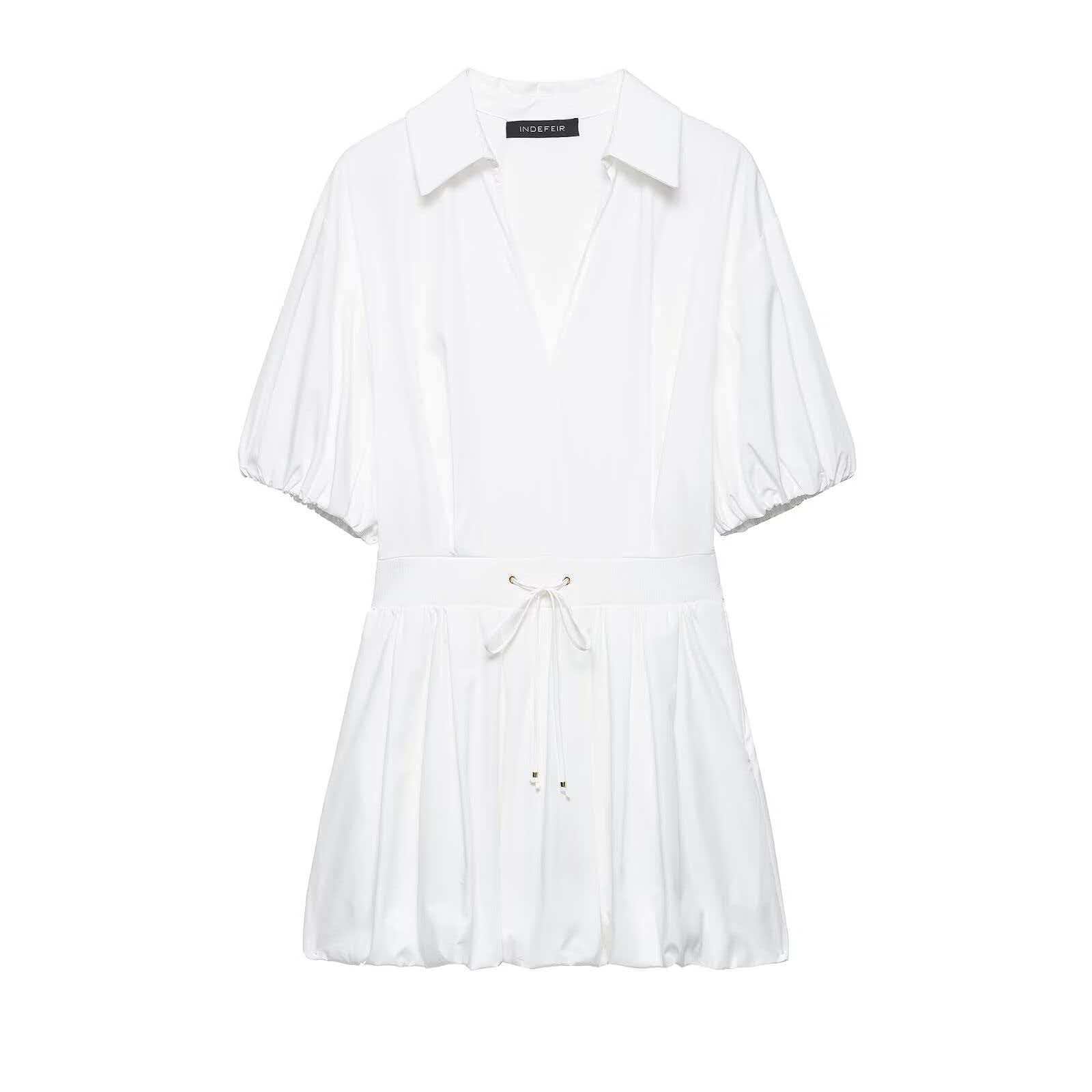 summer elegant white shirt