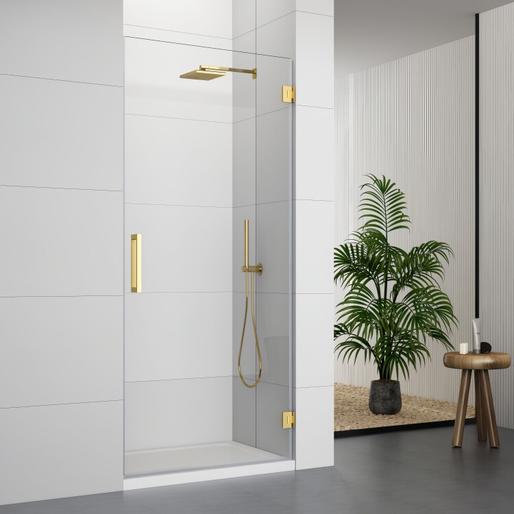 Cross-border export single-frame swing shower door bathroom shower partition single-door swing shower door Cross-border export single-frame swing shower door bathroom shower partition single-door swing shower door