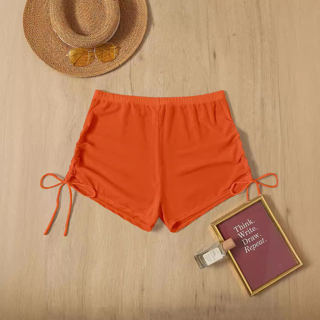 Sexy solid color beach trousers