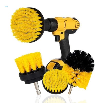 3Pcs/Set Electric Scrubber Brush Drill Brush Kit Plastic|ru