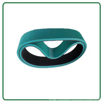 Glued Flat Belt, Red Rubber Avtomobil ötürücü kəmərləri - customized-size-of-green-rubber-belt