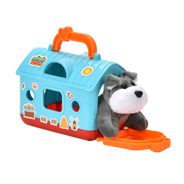 HX221774-plush 강아지 펫하우스 (청와대)