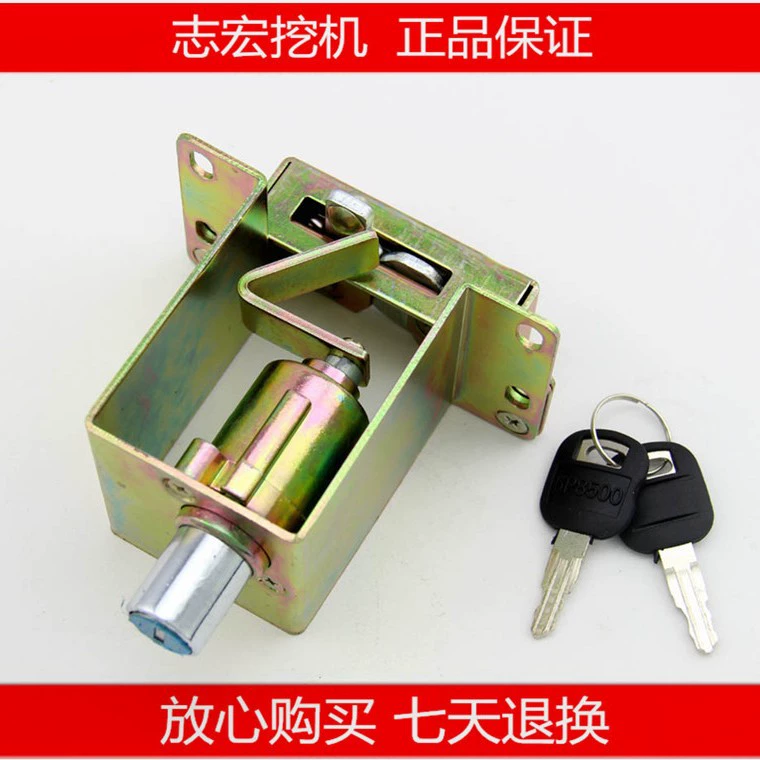 Экскаватор аксессуары экскаватор ящик для инструментов замок экскаватор Картер ящик для инструментов замок в сборе 320B/C