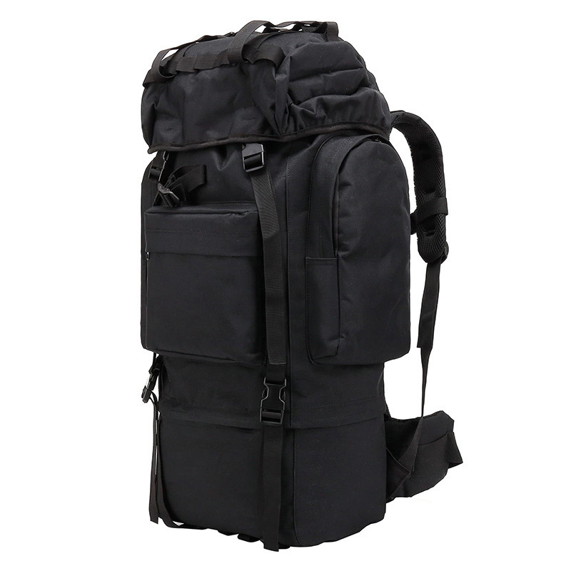 100L bolsa táctica de montaña camuflada mochila de gran capacidad al aire libre hombro impermeable tela de Oxford caminata táctica bolsa de montaña