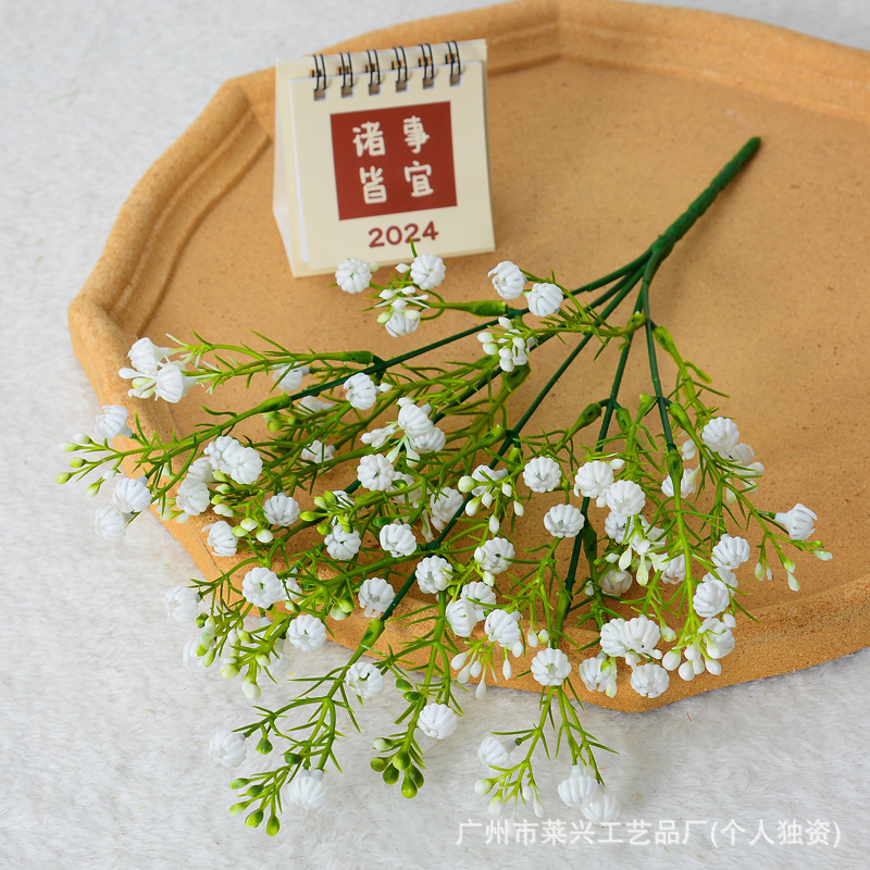 Ramo Artificial de Estrellas Fugaces (Limonium), para Bodas y Decoración del Hogar