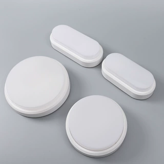 LED防潮灯18W 12W 圆形椭圆形 防水IP65 楼道灯走廊灯