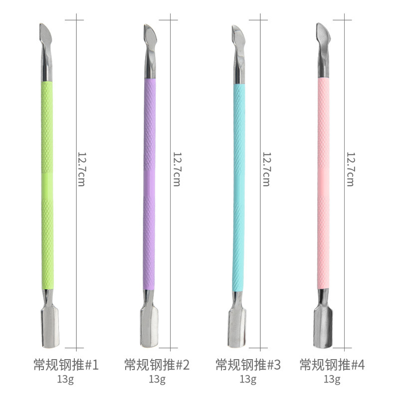 exfoliating double-sided nail polish stainless steel