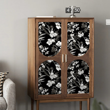 墙纸自贴家用背景墙可移除墙壁纸自粘墙贴田园花卉防水贴纸可定制