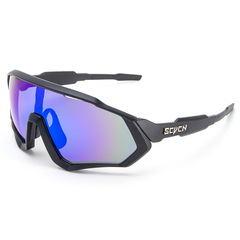 Outdoor Cycling Glasses UV400 Fashion Sports Bicycle Fully Coated Full Frame Running Windproof Glasses Wholesale