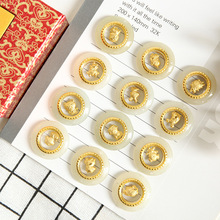 十二生肖金镶玉吊坠和田玉吊坠送小孩宝宝儿童满月周岁直播爆款