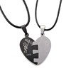 Pendant stainless steel, necklace for beloved suitable for men and women, accessory, European style, wholesale