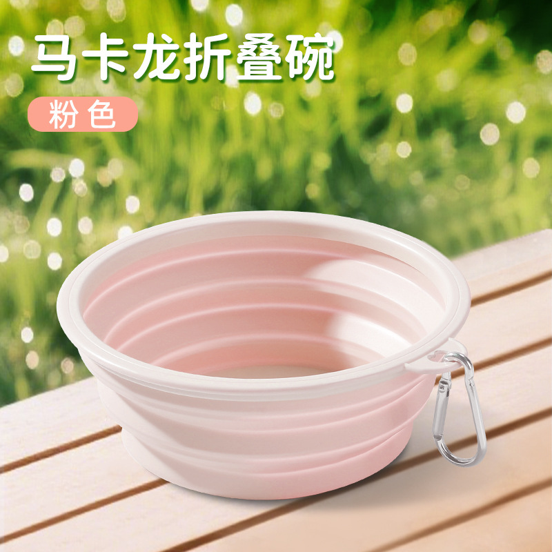 Tazón para beber Tazón para perros portátil Agua potable al aire libre Tazón para comida para perros Tazón para mascotas de silicona Suministros para beber Tazón plegable