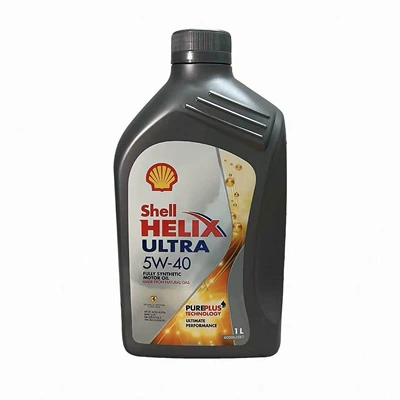 Genuine Shell 5W-40 fully synthetic engine oil, imported, for exceptional performance in your car, 4L (Gasoline Engine Oil) - sp-5w-40-1l