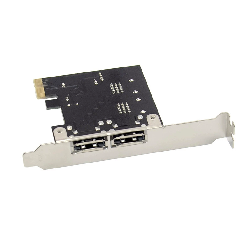 PCI-E к SATA карта ESATA карта 2 внешних ESATA интерфейса PCIE к 3.0Sata расширительная карта