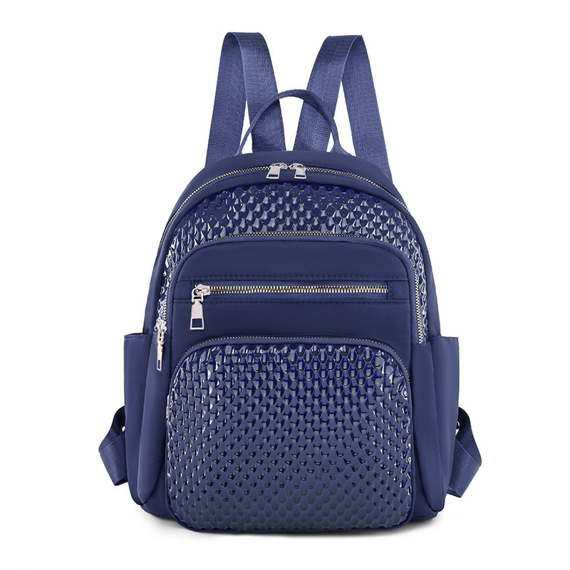 Comercio exterior al por mayor 2023 nuevo estilo casual retro damas mochila de tela Oxford simple y versátil mochila de viaje urbano