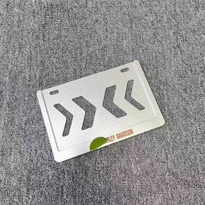 Yamaha, Kawasaki, Suitable for, Nömrə qabı - mopai-double-layer-anti-bending-frosted-silver-harley