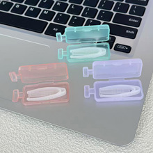 ins透色香水系列简约隐形眼镜取戴器美瞳盒夹子吸棒镊子厂家直供