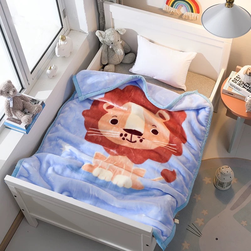 Little lion-blue (110*140) about 1.2kg