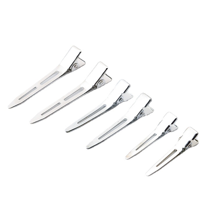 El clip de la boca puntiaguda sin dientes de la horquilla de los niños de DIY no duele el pelo pequeño clip lateral clip tocado flor accesorios de la joyería