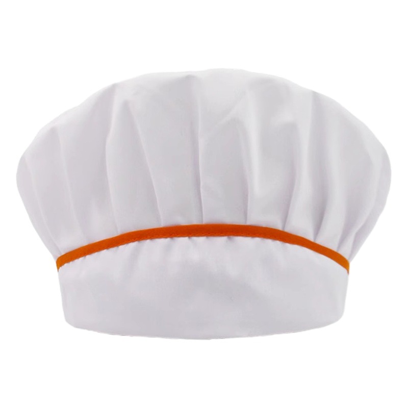 Fashion Catering Work Hat Chef Kitchen Hat Anti-oil Smoke Women's Net Hat Anti-hair-off Restaurant Food Factory Men