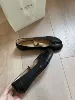 Black single shoes