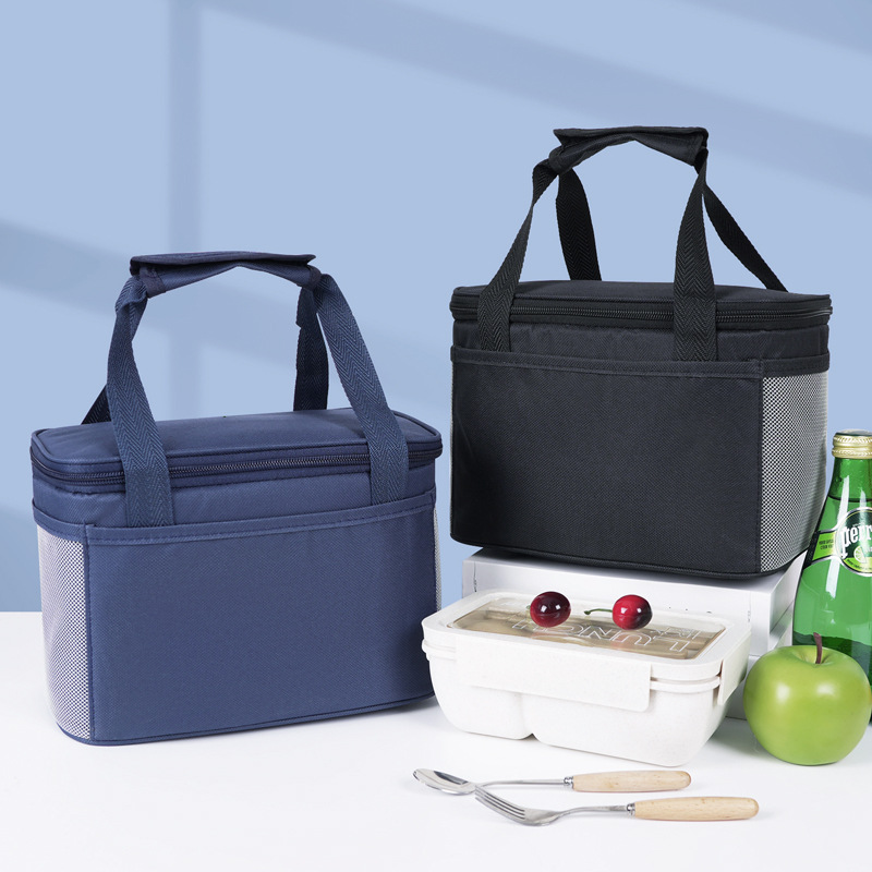 Caja de almuerzo bolsa portátil Portátil Bolsa de aislamiento térmico bolsa de almuerzo caja de almuerzo bolsa de almacenamiento de una sola pieza entrega transfronteriza explosión