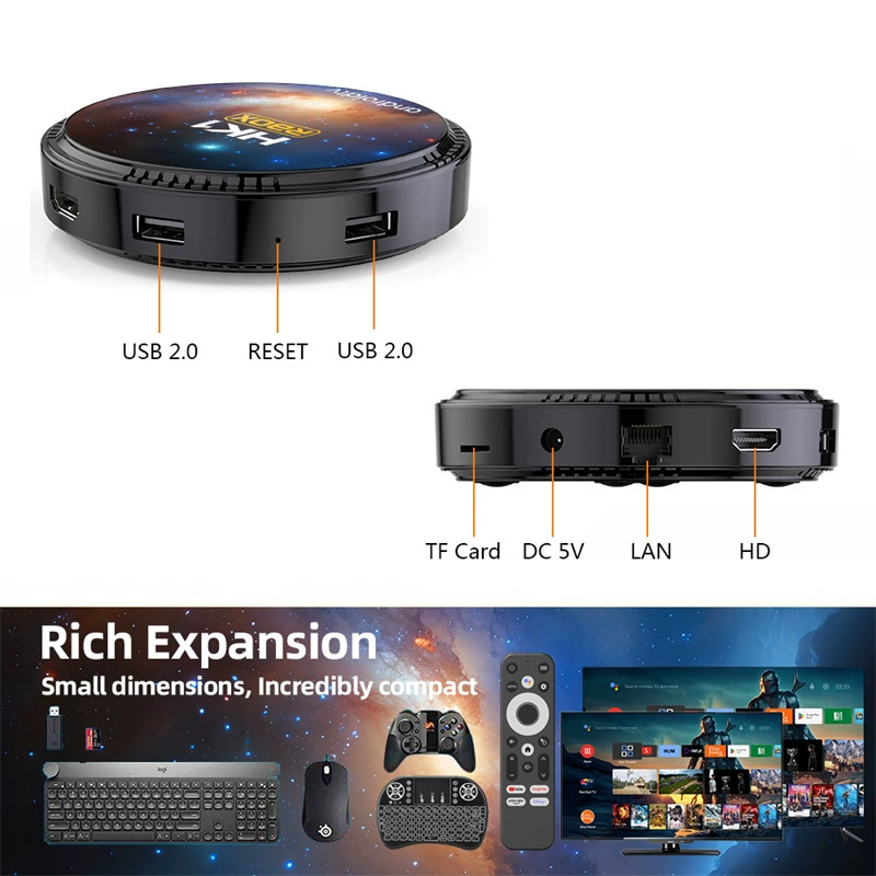 HK1 RBOX W2T Android set-top box S905W2 Android 11 dual-frequency WIFI BT 4K TV BOX