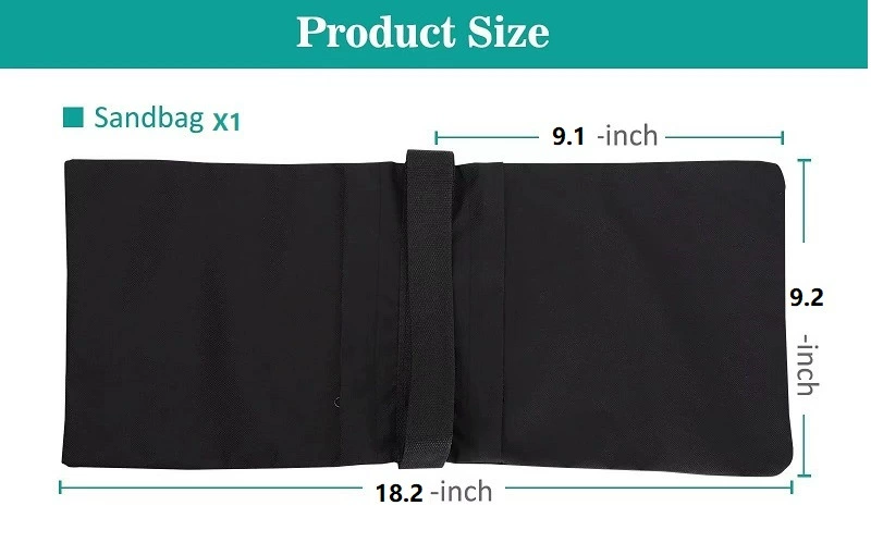 Windproof counterweight, sandbag, travel tubing, canopy, (Cross-border trading), teaches balance, clips included