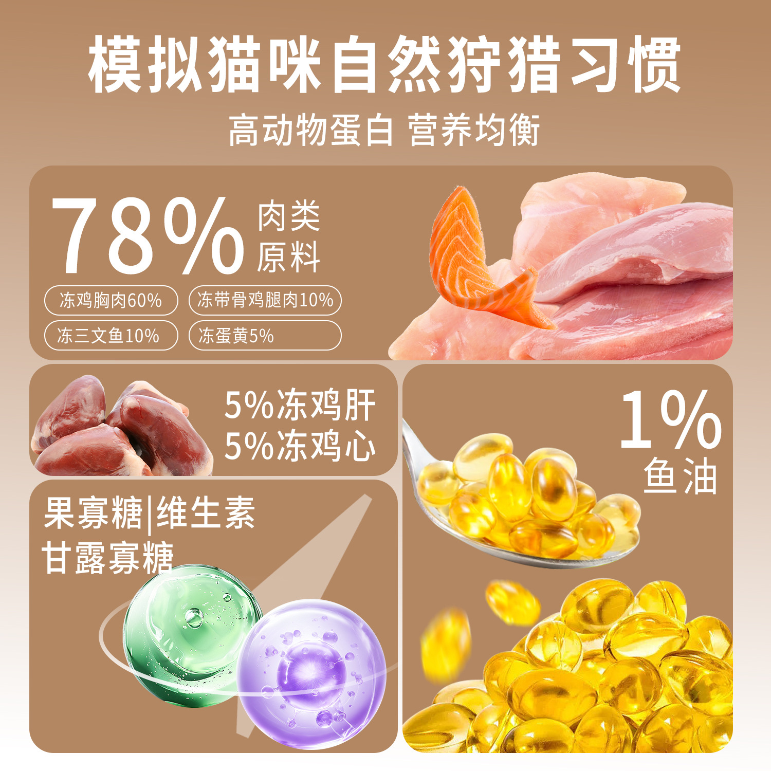 Huesos crudos de mascotas, carne congelada, bocadillos para gatos, patas de gato saludables, gatos jóvenes, ganancia de peso, cabello, carne congelada, bocadillos al por mayor.