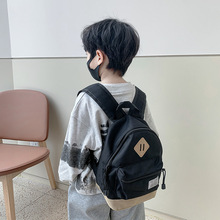 韩版酷酷男童出游双肩包2023新简约轻便大容量减负外出小背包童包
