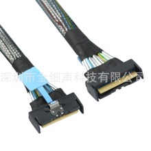 PCIe5.0  MCIO 8i SlimSAS SFF-8654  74P  4I���������پ�