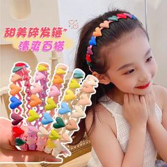 發箍兒童髮飾可愛卡通小女孩童頭箍碎發整理神器寶寶束髮不勒頭飾