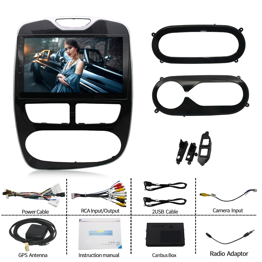 Aplicable a 12-15 Renault Clico automático y manual Android navegación MP5 jugador GPS máquina todo en uno