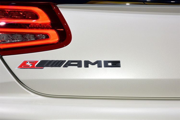Mercedes-Benz AMG C-Class E-Class S-Class rear emblem CLA GLA GLC GLE modified car sticker lettering trunk lid badge