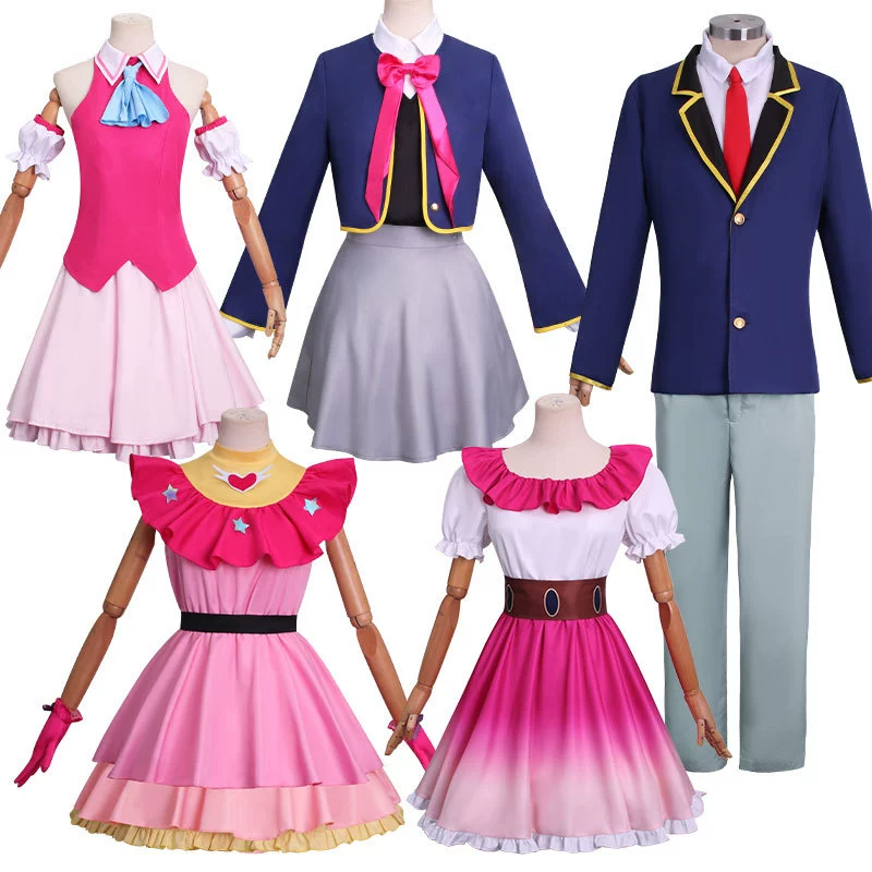 Мои продвигаемые детские косплей одежды Akano Aika Akaya Magana Cosplay Аниме