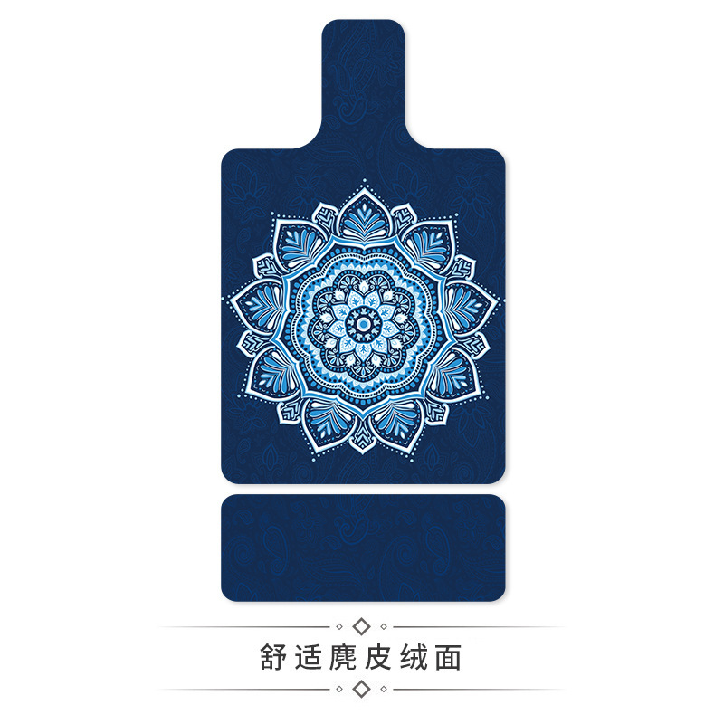 跨境专用麂皮绒普拉提核心床垫吸汗防滑健身垫耐磨pu橡胶瑜伽垫子|undefined