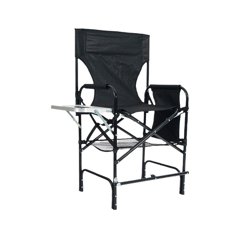 [Daxuan Outdoor] Silla de director de campamento de montaña plegable Silla de camping Mesa de respaldo de malla Silla de playa de tela Oxford